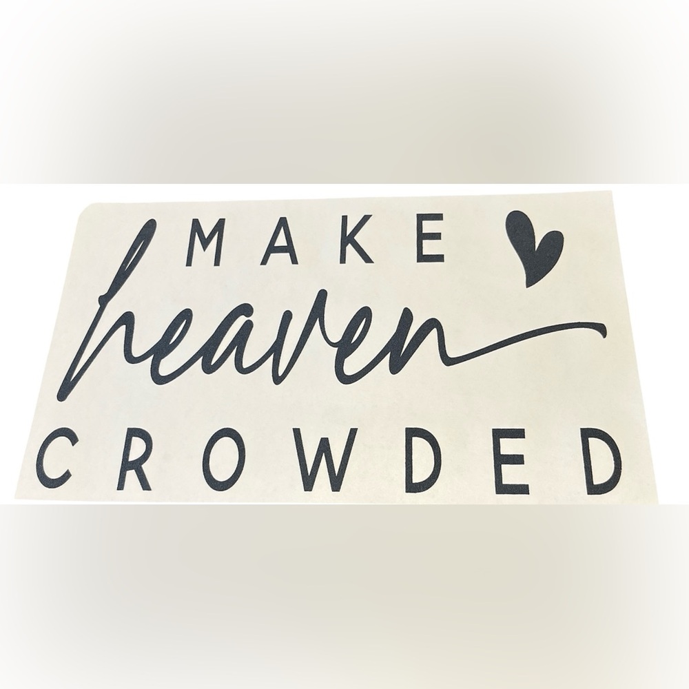 Make Heaven Crowded Screen Print Tee - Picture 2 of 2